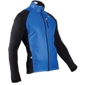 Sugoi Polartec Alpha Hybrid Jacket – Blue/Black – Size Large